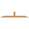 Ekena Millwork Portland Smooth Timber Gable Bracket, Western Red Cedar, 96"W x 20"H x 5 1/2"D x 5 1/2"F, 5/12 Pitch GBW096X20X0606POR00SWR - alternate 1